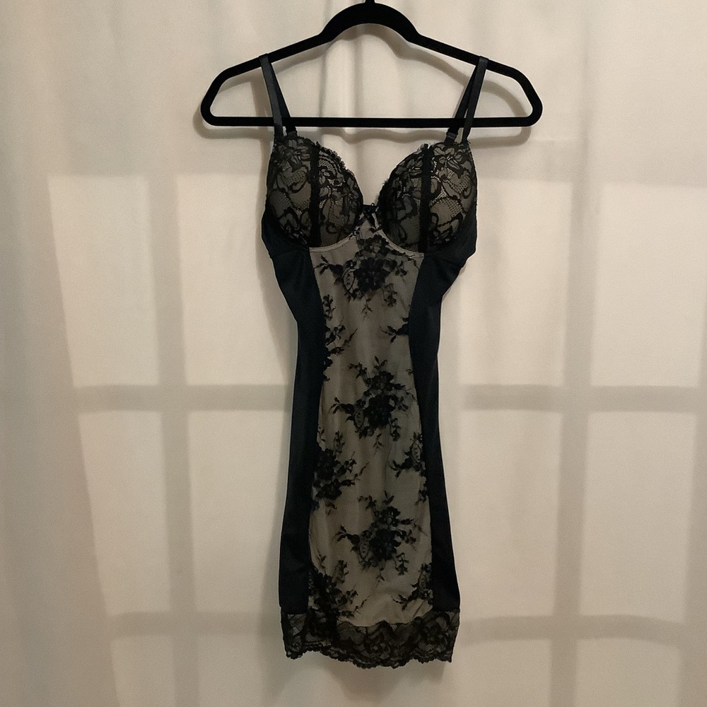 Marilyn Monroe lace lingerie dress with underwire cups